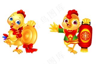 春节十二生肖之鸡