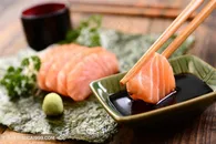 诱人的日本寿司美食高清图片素材