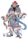 传统门神图片