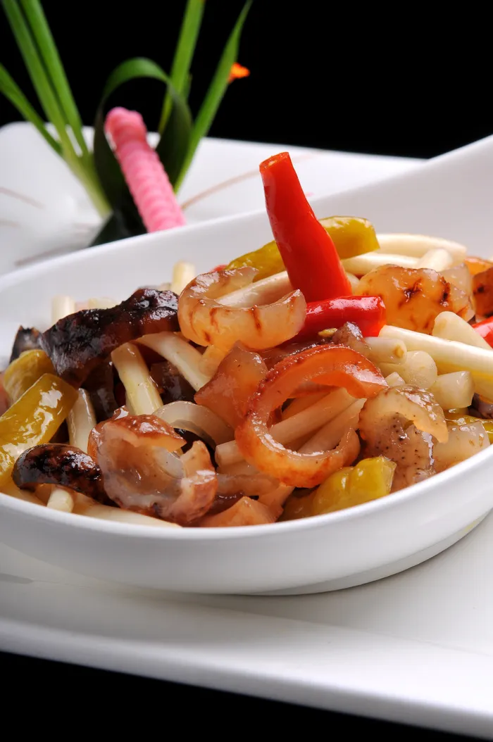 XCXC1832花生鸭炒海参