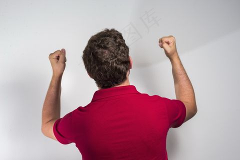 加油奋斗动作背影图片 加油奋斗动作背影图片