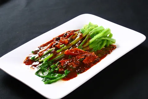 豆豉鲮鱼油麦菜