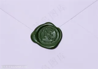 新婚物语-西方信封封信印泥