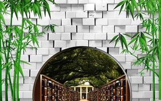 竹林背景墙