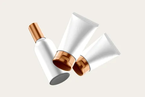 设计化妆品样品psd素材