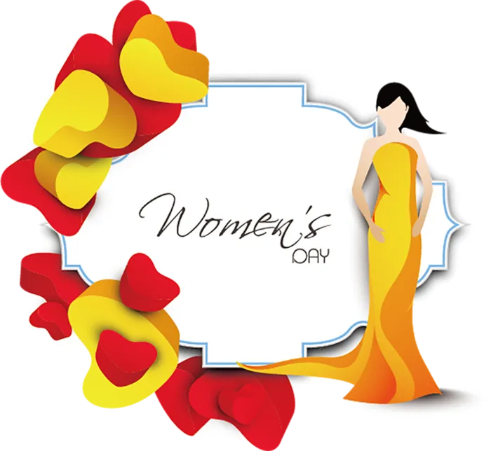 女神节装扮卡通