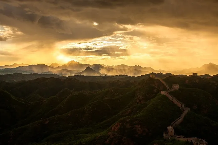 河北金山岭长城风景大图