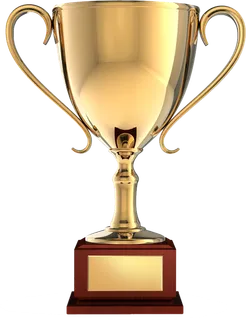 金色冠军奖杯免抠