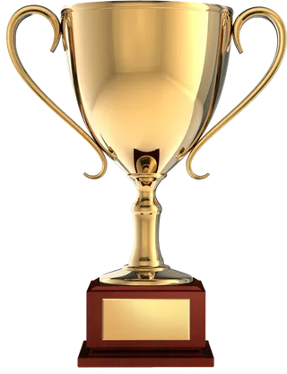 金色冠军奖杯免抠