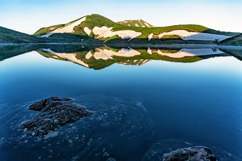 冬天自然背景风景