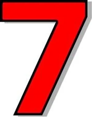 数字 7免抠