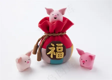 2019猪年送福高清图片 2019猪年送福高清图片