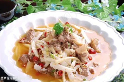 大碗牛肉中华美食摄影图 大碗牛肉中华美食摄影图