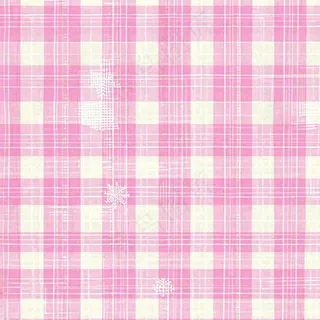 格子可爱图案纹理背景，布料