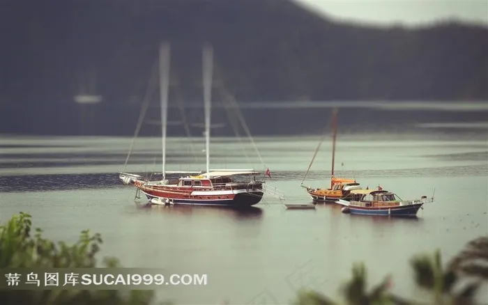 精美帆船图片素材