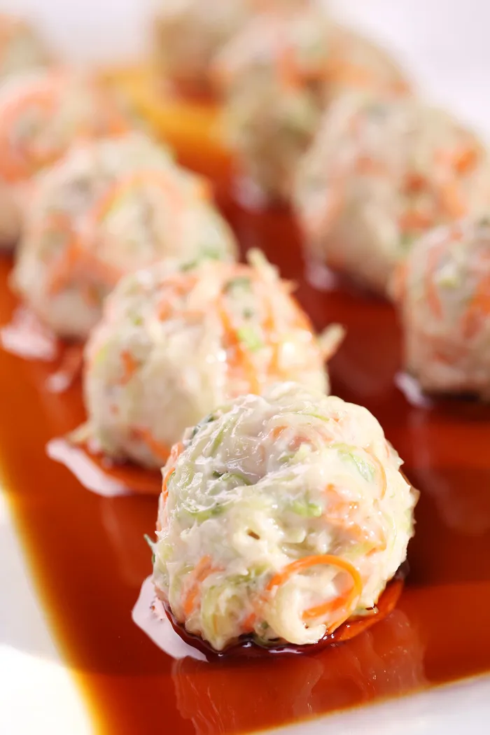 Z00157蒸萝卜丸子