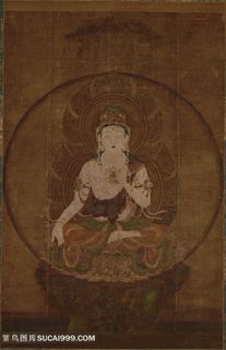 佛教绘画图片—精美菩萨像