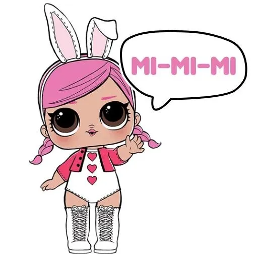 哈哈。惊喜！娃娃 PNG免抠(512x512)