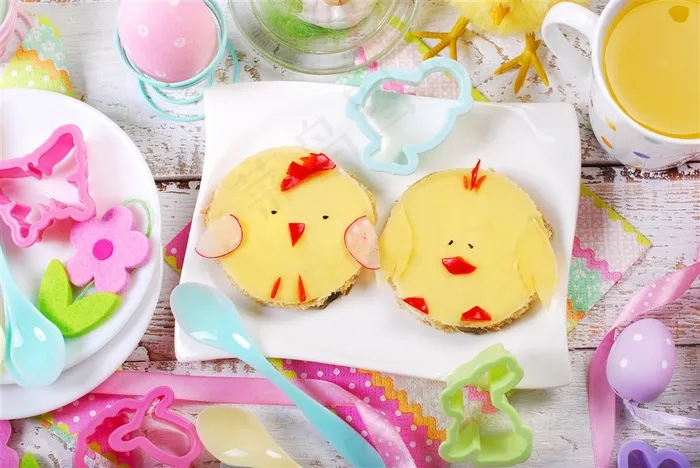 奇特的情人节糕点食品