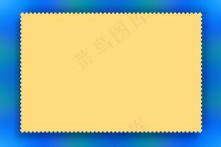 邮票边框背景图片