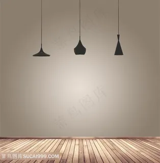 实木地板背景墙室内设计效果图