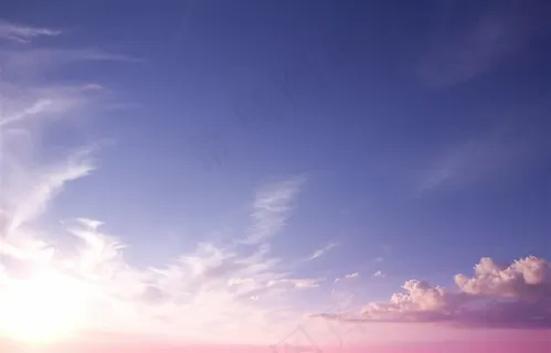 蓝天云朵美丽风景 蓝天云朵美丽风景