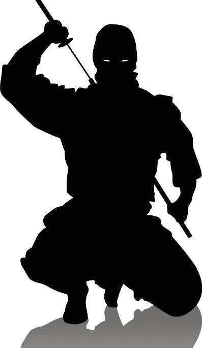 忍者 PNG免抠(397x685)