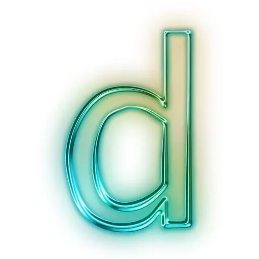 字母D PNG免抠(512x512)