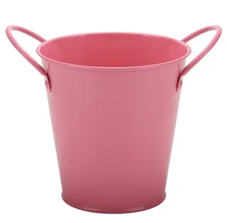粉色双耳迷你小铁桶