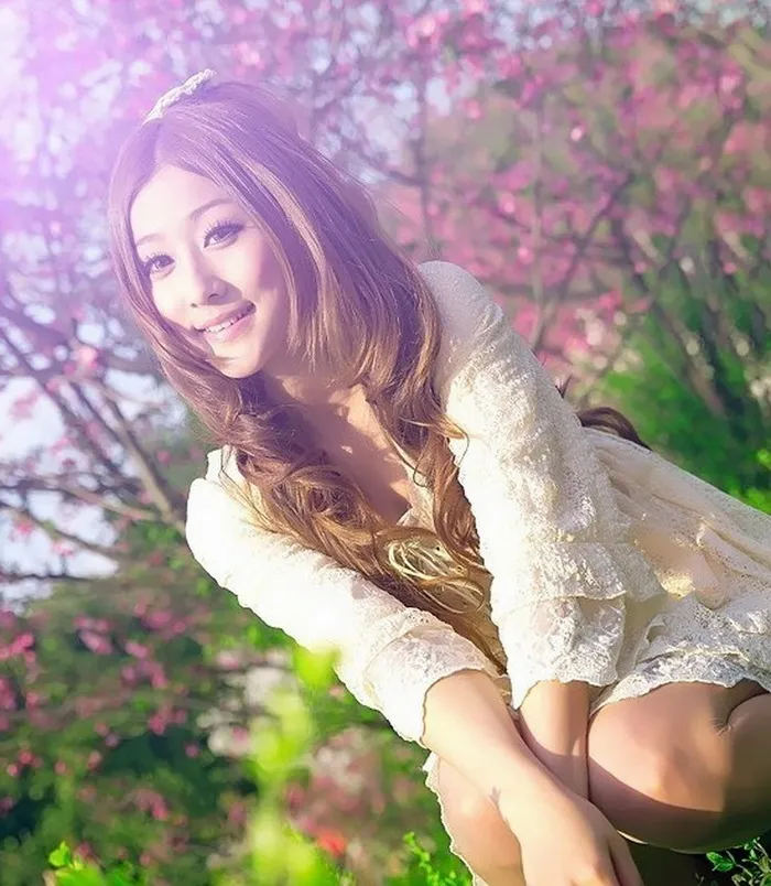 摄影图片人物美女模特照片