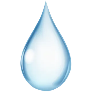 世界水日蓝色水滴免扣素材