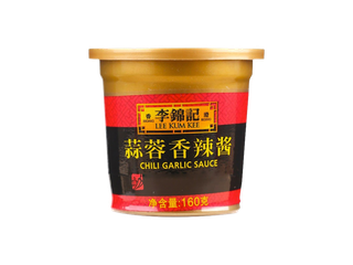 李锦记蒜蓉香辣酱超市商品白底图免抠实物摄影png格式图片透明底