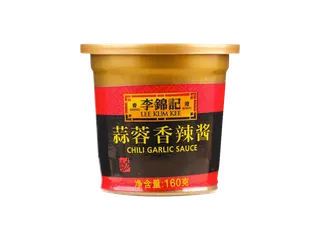 李锦记蒜蓉香辣酱超市商品白底图免抠实物摄影png格式图片透明底