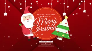 设计装饰圣诞节冬天背景