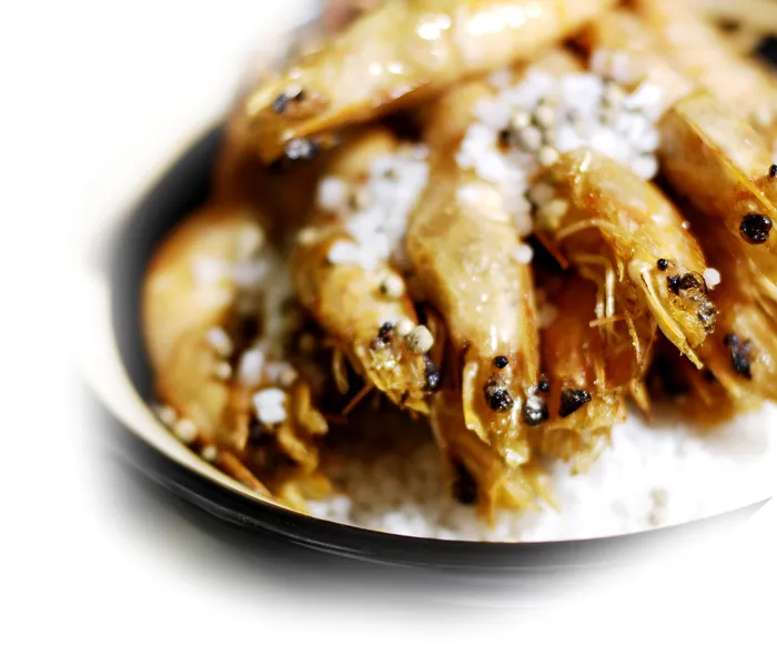 016砂煲胡椒虾