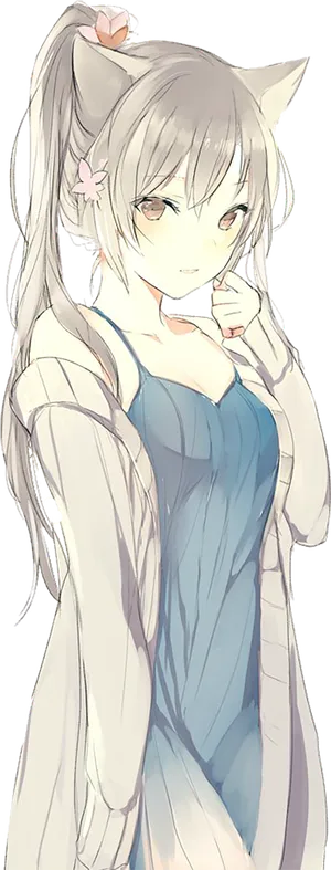 猫咪耳朵素材人物卡通简笔 猫咪耳朵素材人物卡通简笔