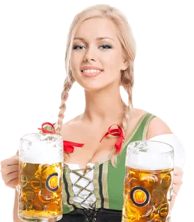 美女啤酒人物