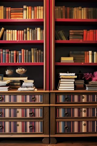 书架书籍书柜背景
