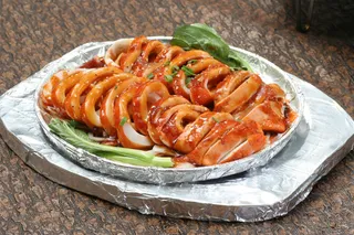 黑椒吊烧鲜鱿筒36