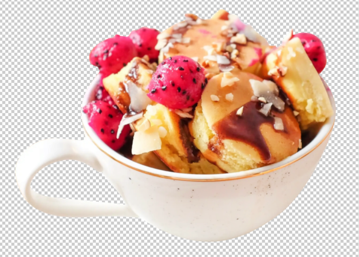 小松饼免扣素材