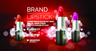 设计广告化妆品素材