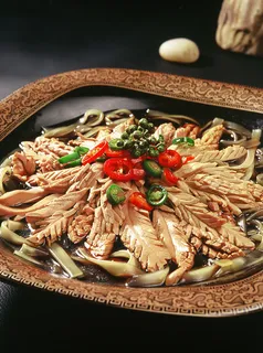 砂锅石锅美食煲类特色菜怀锅粉腰花