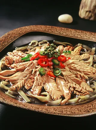 砂锅石锅美食煲类特色菜怀锅粉腰花