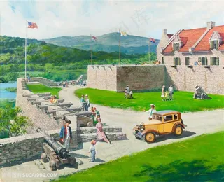 唯美高清经典老爷车装饰画