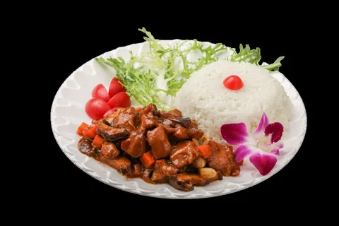 香菇滑鸡A餐饮快餐盖浇饭产品成品高清大图免扣 香菇滑鸡A餐饮快餐盖浇饭产品成品高清大图免扣