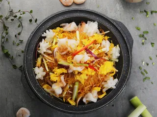 鲜虾粉丝煲