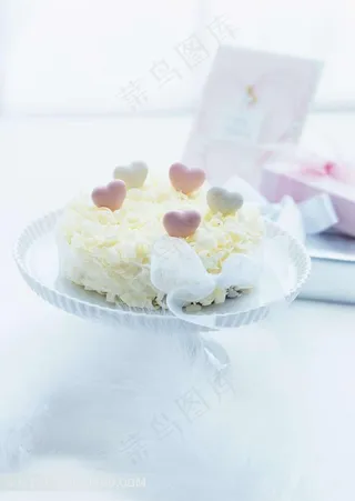 浪漫蛋糕素材
