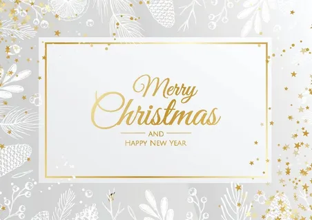 圣诞节圣诞树圣诞老人闪亮装饰电商促销折扣海报