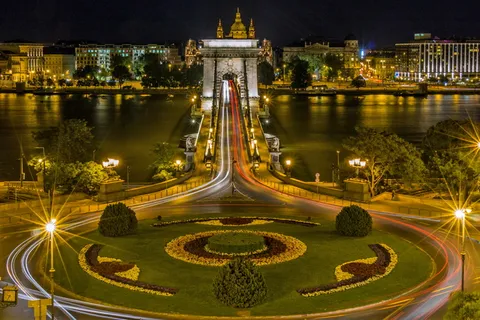 高清唯美城市夜景风景