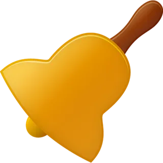 摇铃黄色卡通木柄